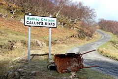 Calum's Road with wheelbarrow, Raasay