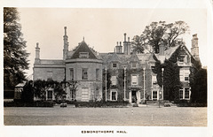 Edmondthorpe Hall, Leicestershire (Demolished)