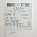 Ticket for The Third Man in the Burg-Kino