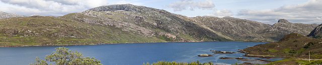 Loch Glencoul panorama