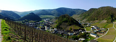 DE - Mayschoß - Panoramic view from the vineyards