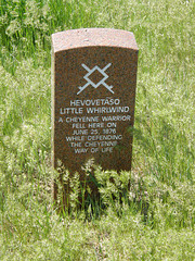 Grave at Little Bighorn