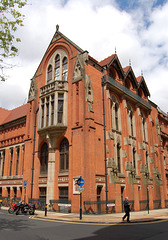 A Corner of JH Chamberlin's  School of Art Building, Birmingham