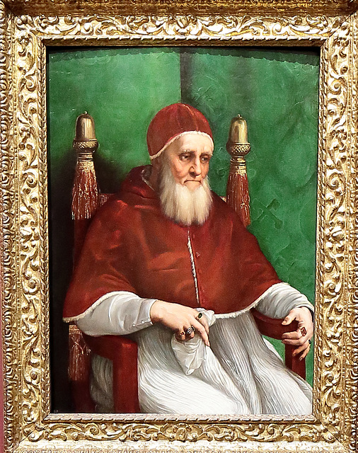 Portrait of Pope Julius II - Raphael