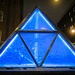 blue triangles
