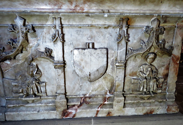 bakewell  church, derbs (36)tomb of john vernon +1477