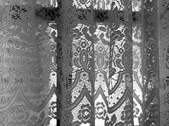 Lace curtain