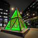 green triangles