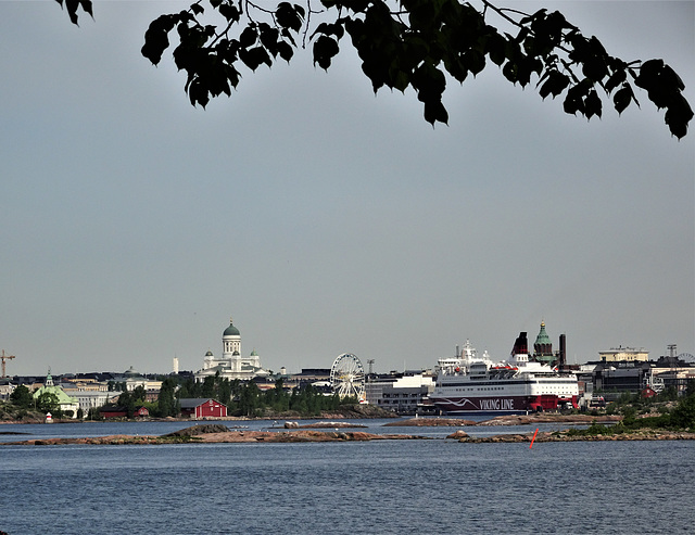 Helsinki from Suomenlinna