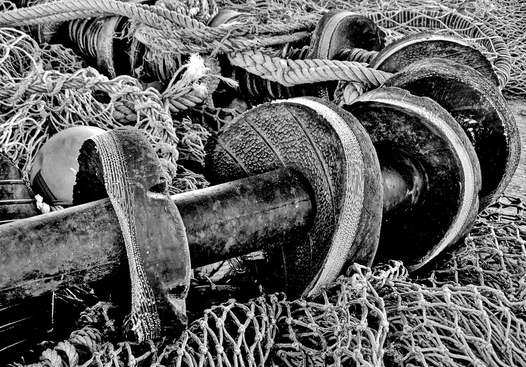 Nets Rope and Floats