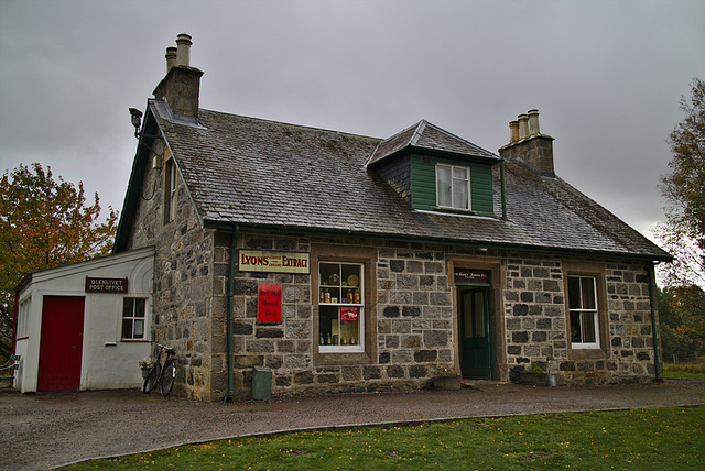 Store and post office, Highland Folk Museum, Newtonmore