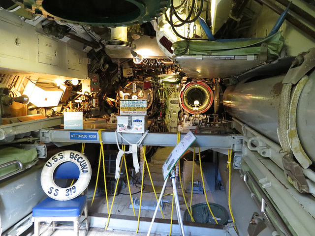 Aft torpedo room