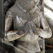 bakewell  church, derbs (45)detail on effigy on tomb of sir thomas wendesley, +1403