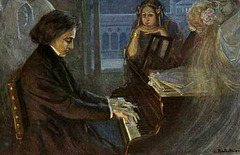 Rencontre de Frédéric Chopin et George Sand
