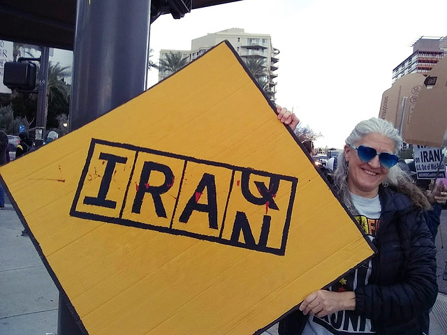 Iran war protest @ Biltmore
