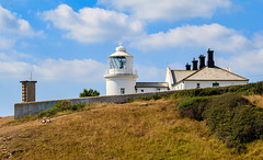 The Anvil Point Lighthouse at Durlston Country Park