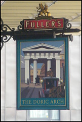The Doric Arch pub sign