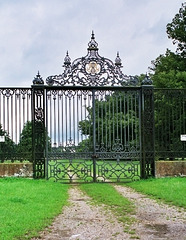 Revesby Abbey Gates Lincolnshire, (Dating from 1848)