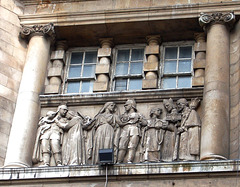 Detail of Former Royal Insurance Building. Dale Street and North John Street, Liverpool