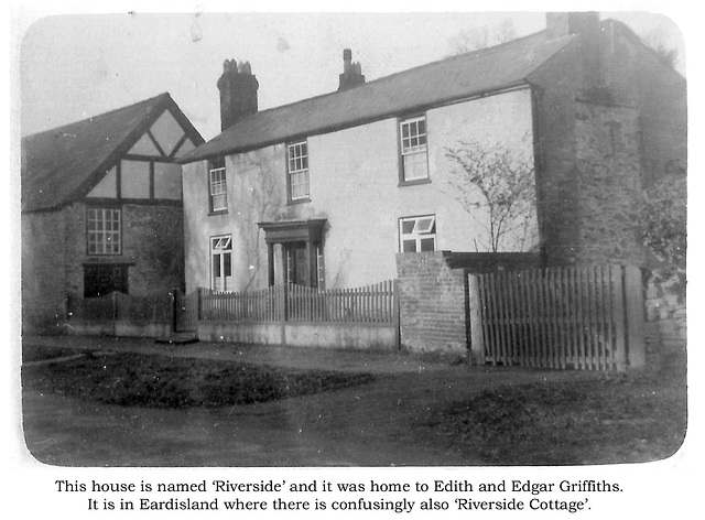 Riverside, Eardisland Edith & Edgar Griffiths' home