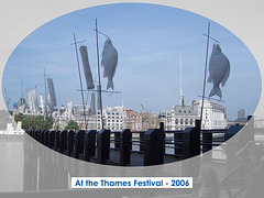 fish lanterns at the Thames Festival 17 9 2006