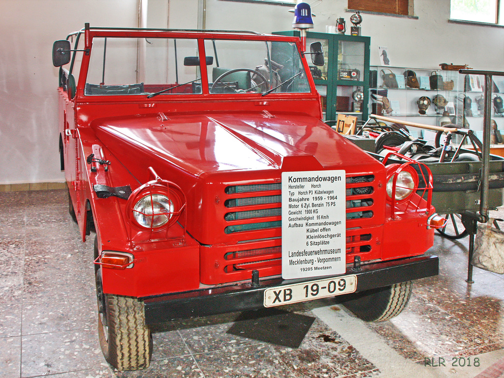 Feuerwehr Kommandowagen Horch P3
