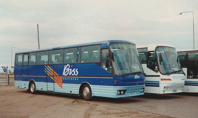 Biss Brothers 696 BTV and J8 BBC at Stansted Airport – 2 Jul 1996