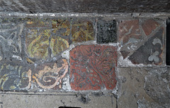 dorchester abbey church, oxon c15 tiles(123)