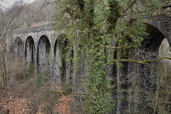 The old  Clydach railway viaduct