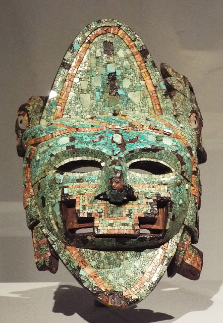 Turquoise Mask in the Metropolitan Museum of Art, May 2018