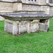dorchester abbey church, oxon c17 table tomb in the churchyard; john wise +1634,(125)