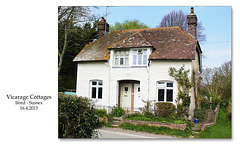 Vicarage Cottages - Iford - Sussex - 16.4.2015