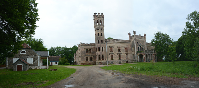 Latvia, Odziena Manor Castle