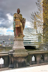 Adolf III. auf der Trostbrücke