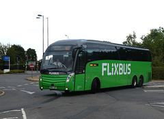 Whippet Coaches (Flixbus contractor) FX29 at Trumpington - 23 Jul 2022 (P1120715)