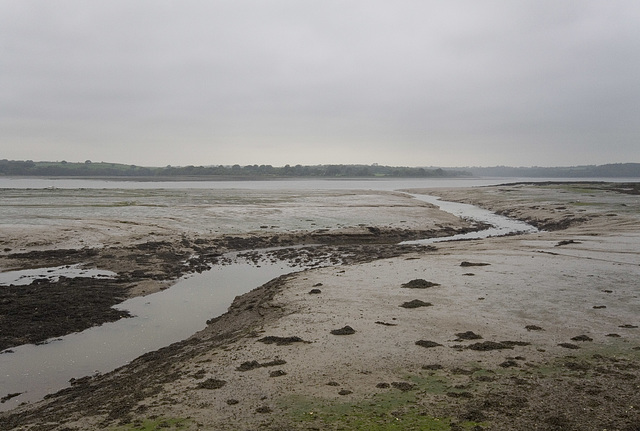 A grey day and a sombre mood at Landshipping Quay, Pembrokeshire