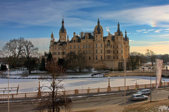 Das Schweriner Schloss im Winter