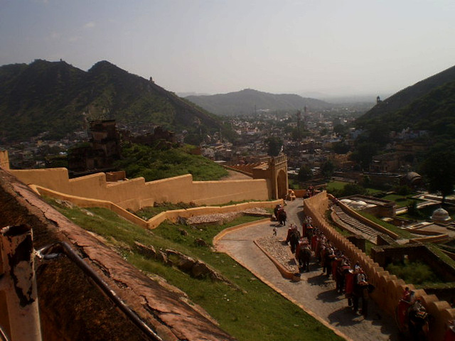 A view from Amber Fort.