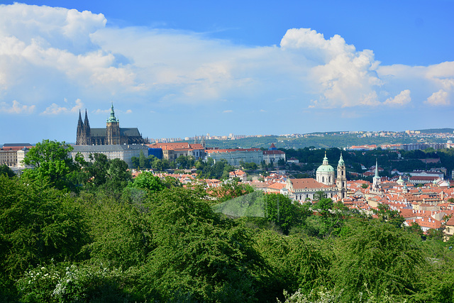 Prague 2019 – View from the Petřín funicular
