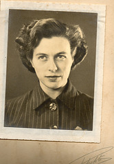 My mum in late 1940's