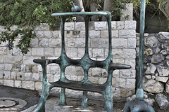 "Surreal Peace Chair" – Artists’ Village, Ein Hod, Haifa District, Israel
