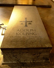 DE - Köln - Minoritenkirche, Grab von Adolph Kolping