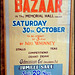 old bazaar poster