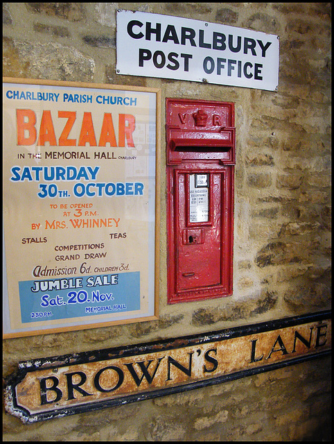 Hazeldean post box