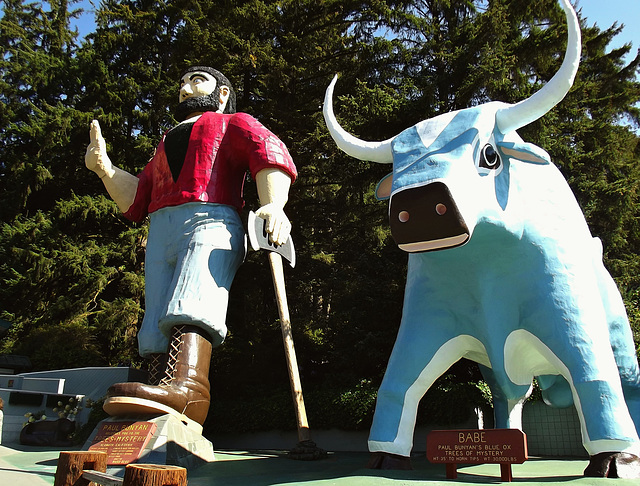 Paul Bunyan and Babe the Blue Ox (PiP)