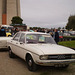 Audi 100 LS (1976) with trailer.
