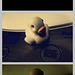 Duck in photo booth