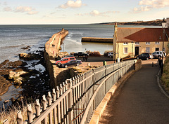 North Pier and Harbour, St. Andrews, Fife, Scotland