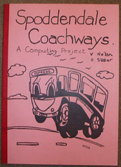 'Spoddendale Coachways - A computing project'