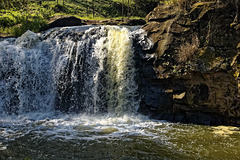 Ipanema river waterfall.